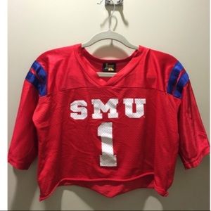Cropped football jersey
